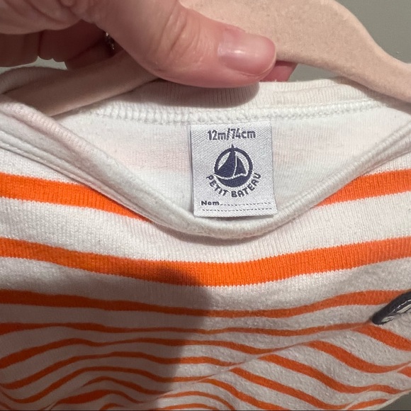Petit Bateau striped onesie - Picture 4 of 4